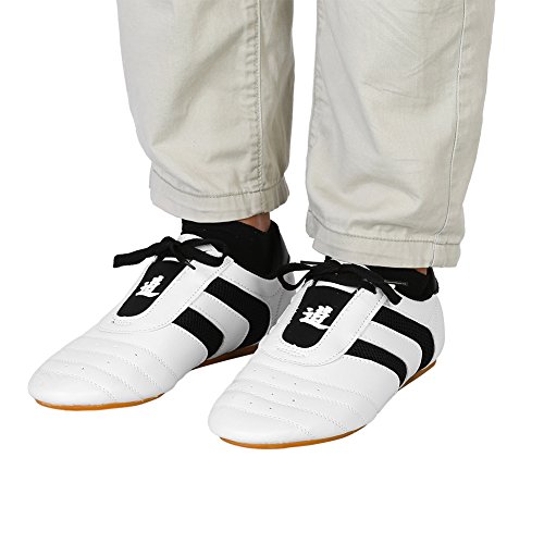 Alomejor Zapatos de Taekwondo Boxeo Kung Fu Taichi Zapatos de Entrenamiento Zapatos Antideslizantes de Artes Marciales para Hombres Mujeres(45) Alomejor Zapatos de Taekwondo Boxeo Kung Fu Taichi Zapatos de Entrenamiento Zapatos Antideslizantes de Artes Marciales para Hombres Mujeres(45)