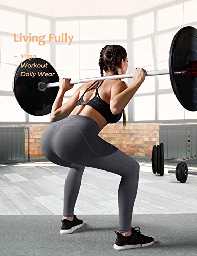 ALONG FIT Leggings Mujer, no transparenta Mallas Deportivas Mujer altas de cintura Bolsillos Para Yoga Gimnasio 2 pack ALONG FIT Leggings Mujer, no transparenta Mallas Deportivas Mujer altas de cintura Bolsillos Para Yoga Gimnasio 2 pack