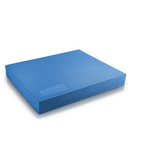ALPHAPACE Almohadilla de equilibrio + póster de ejercicios incluido - Innovadora colchoneta de equilibrio para un entrenamiento óptimo de todo el cuerpo - Para aumentar el equilibrio y la coordinación ALPHAPACE Almohadilla de equilibrio + póster de ejercicios incluido - Innovadora colchoneta de equilibrio para un entrenamiento óptimo de todo el cuerpo - Para aumentar el equilibrio y la coordinación