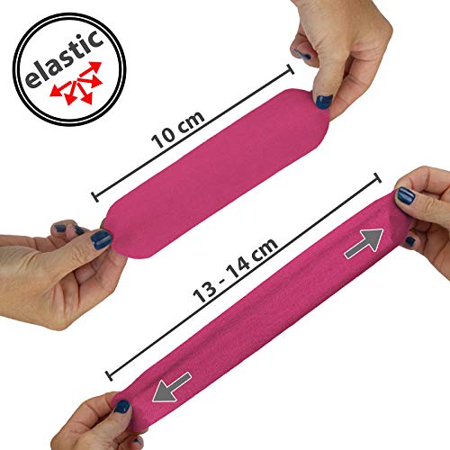 ALPIDEX 5 Rollos Cinta Kinesiología Tape 5 m x 5 cm Cinta Muscular E- Book Ejemplos Aplicación, Color:colores surtido