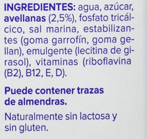 Alpro Central Lechera Asturiana Bebida de Avellana - Paquete de 8 x 1000 ml - Total: 8000 ml