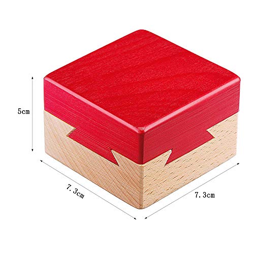 Amasawa Caja de Rompecabezas de Madera,Caja de Juguetes Creativa,Caja de Rompecabezas,Secreto Caja de Regalo Cerebro Madera Puzzle Adulto y Niño Amasawa Caja de Rompecabezas de Madera,Caja de Juguetes Creativa,Caja de Rompecabezas,Secreto Caja de Regalo Cerebro Madera Puzzle Adulto y Niño