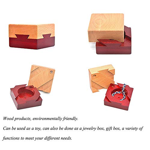 Amasawa Caja de Rompecabezas de Madera,Caja de Juguetes Creativa,Caja de Rompecabezas,Secreto Caja de Regalo Cerebro Madera Puzzle Adulto y Niño Amasawa Caja de Rompecabezas de Madera,Caja de Juguetes Creativa,Caja de Rompecabezas,Secreto Caja de Regalo Cerebro Madera Puzzle Adulto y Niño