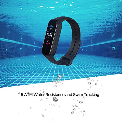 Amazfit Banda 5 Rastreador de ejercicios con Alexa incorporada Duración de la batería de 15 días Oxigeno en sangre Ritmo cardiaco Monitoreo del sueño Seguimiento de la salud de la mujer Pantalla Amazfit Banda 5 Rastreador de ejercicios con Alexa incorporada Duración de la batería de 15 días Oxigeno en sangre Ritmo cardiaco Monitoreo del sueño Seguimiento de la salud de la mujer Pantalla