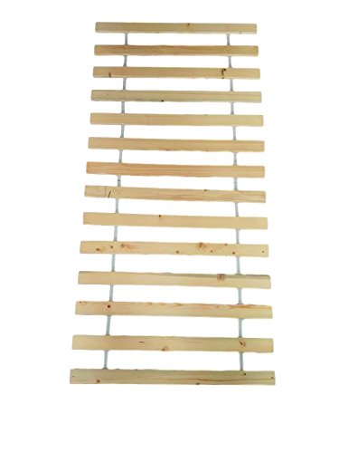 Amazinggirl somier 90x200 sin Patas - Lamas somier Enrollable Cama de Madera de Pino para Adultos y niños no Ajustable (90 x 200) Amazinggirl somier 90x200 sin Patas - Lamas somier Enrollable Cama de Madera de Pino para Adultos y niños no Ajustable (90 x 200)