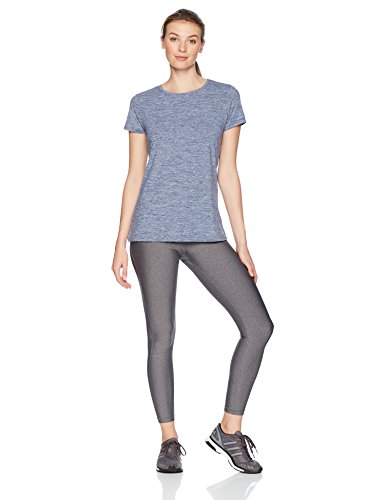 Amazon Essentials 2-Pack Tech Stretch Short-Sleeve Crew T-Shirt Athletic-Shirts, Black Navy Heather, Large Amazon Essentials 2-Pack Tech Stretch Short-Sleeve Crew T-Shirt Athletic-Shirts, Black Navy Heather, Large
