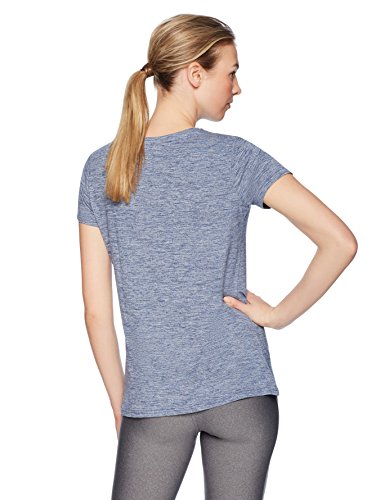 Amazon Essentials 2-Pack Tech Stretch Short-Sleeve Crew T-Shirt Athletic-Shirts, Black Navy Heather, Large Amazon Essentials 2-Pack Tech Stretch Short-Sleeve Crew T-Shirt Athletic-Shirts, Black Navy Heather, Large