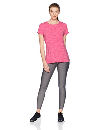 Amazon Essentials 2-Pack Tech Stretch Short-Sleeve Crew T-Shirt Athletic-Shirts, Charcoal Radiant Raspberry Heather, Large Amazon Essentials 2-Pack Tech Stretch Short-Sleeve Crew T-Shirt Athletic-Shirts, Charcoal Radiant Raspberry Heather, Large