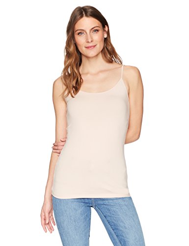 Amazon Essentials 4-Pack Camisole tank-top-and-cami-shirts, Beige/White/Black, US L (EU L - XL)