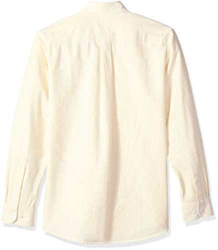 Amazon Essentials – Camisa Oxford lisa de manga larga de corte recto para hombre, Amarillo (Yellow Yel), US S (EU S) Amazon Essentials – Camisa Oxford lisa de manga larga de corte recto para hombre, Amarillo (Yellow Yel), US S (EU S)