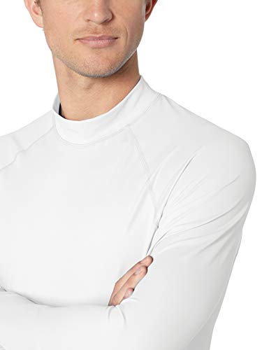 Amazon Essentials - Camiseta de lycra para hombre, Blanco, US XS (EU XS)