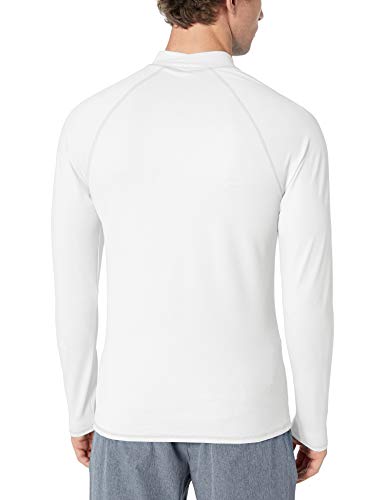 Amazon Essentials - Camiseta de lycra para hombre, Blanco, US XS (EU XS)