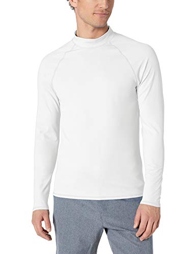 Amazon Essentials - Camiseta de lycra para hombre, Blanco, US XS (EU XS)