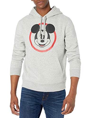 Amazon Essentials Disney Star Wars Marvel Fleece Pullover Sweatshirt Hoodies Fashion, Mickey Classic, Large