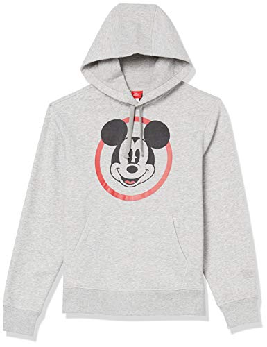Amazon Essentials Disney Star Wars Marvel Fleece Pullover Sweatshirt Hoodies Fashion, Mickey Classic, Large