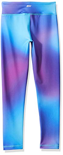 Amazon Essentials - Leggins largos de deporte para niña, Púrpura ombre, US L (EU 134-140 CM)