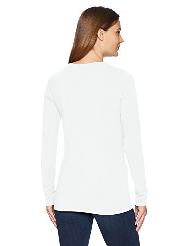 Amazon Essentials Long-Sleeve T-Shirt Novelty-t-Shirts, Blanco, Medium