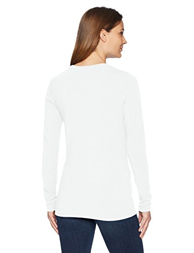 Amazon Essentials Long-Sleeve T-Shirt Novelty-t-Shirts, Blanco, Medium Amazon Essentials Long-Sleeve T-Shirt Novelty-t-Shirts, Blanco, Medium