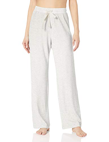 Amazon Essentials - Pantalón - para mujer gris White/Grey Heather S