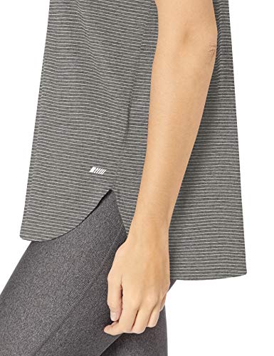 Amazon Essentials Patterned Studio Relaxed-Fit Crewneck T-Shirt fashion-t-shirts, Raya jaspeado carbón, US S (EU S - M) Amazon Essentials Patterned Studio Relaxed-Fit Crewneck T-Shirt fashion-t-shirts, Raya jaspeado carbón, US S (EU S - M)