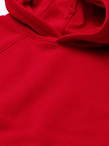 Amazon Essentials Pullover Hoodie Sweatshirt Fashion, Rojo, Medium