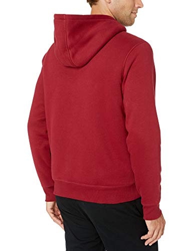 Amazon Essentials Sherpa Lined Full-Zip Hooded Fleece Sweatshirt Fashion-Sweatshirts, Rojo, US S (EU S)