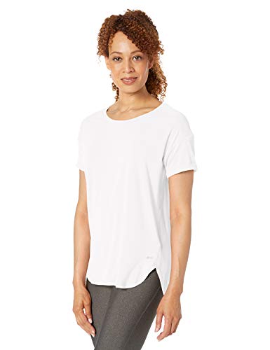 Amazon Essentials Studio Relaxed-Fit Crewneck T-Shirt fashion-t-shirts, Blanco, Medium