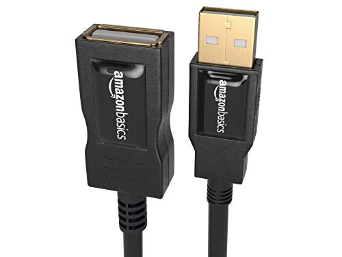 AmazonBasics - Cable alargador USB 2.0 tipo A (3 m)