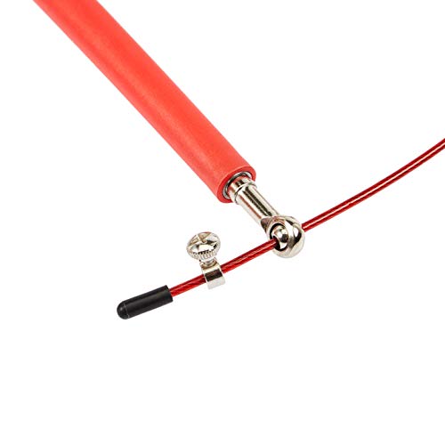 AmazonBasics - Comba de plástico prémium, color rojo AmazonBasics - Comba de plástico prémium, color rojo