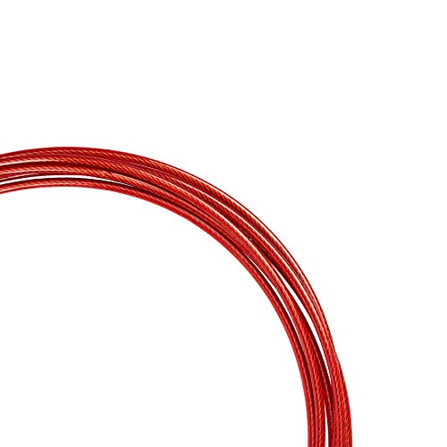 AmazonBasics - Comba de plástico prémium, color rojo AmazonBasics - Comba de plástico prémium, color rojo