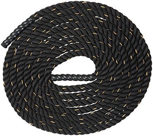 AmazonBasics - Cuerda de batalla para entrenamiento pesado, de 3,8 cm x 9 m AmazonBasics - Cuerda de batalla para entrenamiento pesado, de 3,8 cm x 9 m