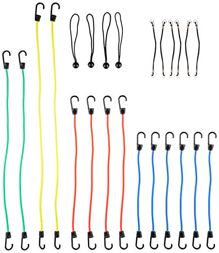 AmazonBasics - Cuerda elástica - Paquete de 24 AmazonBasics - Cuerda elástica - Paquete de 24