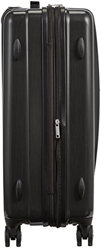 AmazonBasics - Maleta rígida giratoria - Juego de 3 piezas ( 55 cm, 68 cm, 78 cm), Pizarra Gris