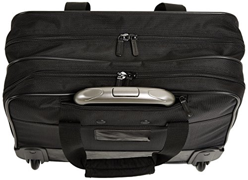 AmazonBasics - Maletín para portátil con ruedas de rápido movimiento y bolsillo delantero accesible, compatible con portátiles de hasta 16 pulgadas (40 cm) AmazonBasics - Maletín para portátil con ruedas de rápido movimiento y bolsillo delantero accesible, compatible con portátiles de hasta 16 pulgadas (40 cm)