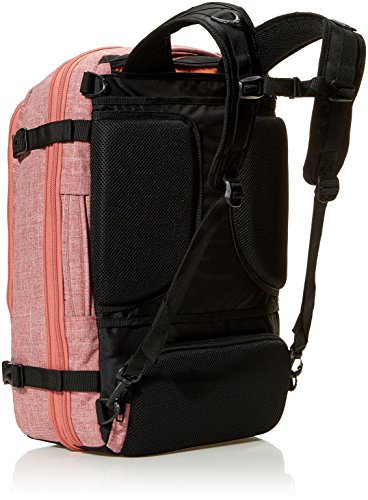 AmazonBasics - Mochila compacta de viaje, Rojo, para viajes de fin de semana