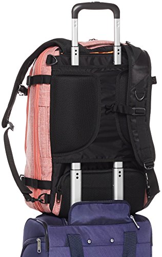 AmazonBasics - Mochila compacta de viaje, Rojo, para viajes de fin de semana AmazonBasics - Mochila compacta de viaje, Rojo, para viajes de fin de semana