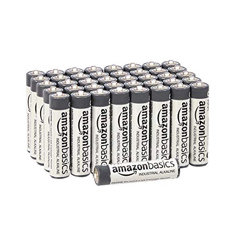 AmazonBasics - Pilas alcalinas AAA de uso industrial (40 unidades) AmazonBasics - Pilas alcalinas AAA de uso industrial (40 unidades)