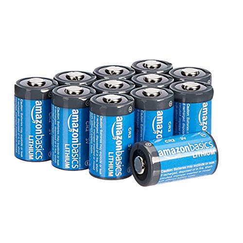 AmazonBasics - Pilas de litio CR2 de 3 V, Pack de 12 AmazonBasics - Pilas de litio CR2 de 3 V, Pack de 12
