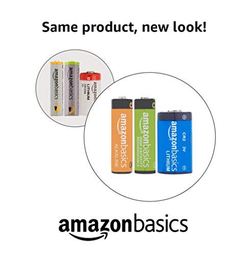 AmazonBasics - Pilas recargables de 9 V, 200 mAh, Ni-MH, Paquete de 4