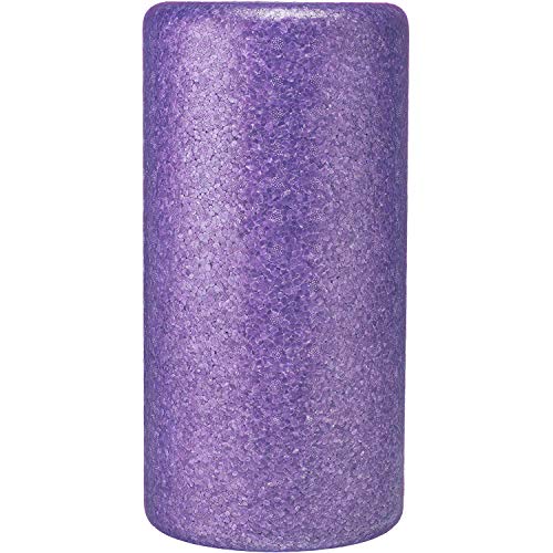 AmazonBasics - Rodillo redondo de ejercicio/terapia, de espuma de alta densidad, 30,48 cm, morado AmazonBasics - Rodillo redondo de ejercicio/terapia, de espuma de alta densidad, 30,48 cm, morado