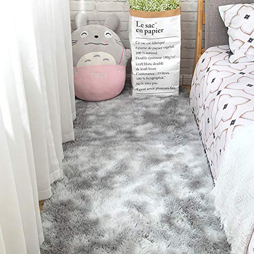 AMCER Alfombras de habitacion 170x260cm, Alfombra de Yoga Suave, Súper Grueso Duradero, para niños Dormitorio Decoración para el hogar Alfombras de - Gris AMCER Alfombras de habitacion 170x260cm, Alfombra de Yoga Suave, Súper Grueso Duradero, para niños Dormitorio Decoración para el hogar Alfombras de - Gris