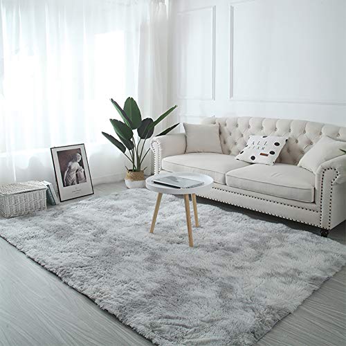 AMCER Alfombras de habitacion 170x260cm, Alfombra de Yoga Suave, Súper Grueso Duradero, para niños Dormitorio Decoración para el hogar Alfombras de - Gris AMCER Alfombras de habitacion 170x260cm, Alfombra de Yoga Suave, Súper Grueso Duradero, para niños Dormitorio Decoración para el hogar Alfombras de - Gris