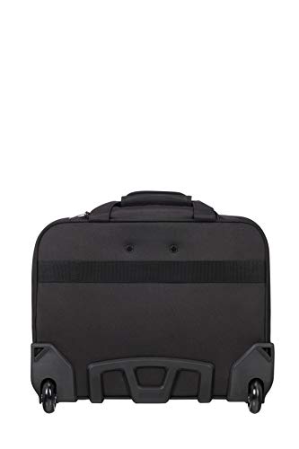 American Tourister At Work - Maletín para portátil, Negro (Black/Orange) American Tourister At Work - Maletín para portátil, Negro (Black/Orange)