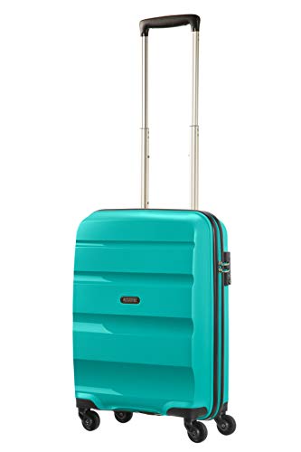 American Tourister - Bon Air - Spinner Equipaje de mano 55 cm, 32 L, Azul (Deep Turquoise)