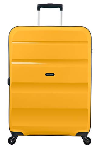 American Tourister Bon Air - Spinner Large Equipaje de Mano, 75 cm, 91 Liters, Amarillo (Light Yellow)