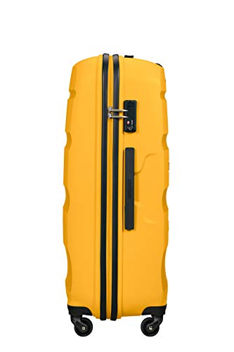 American Tourister Bon Air - Spinner Large Equipaje de Mano, 75 cm, 91 Liters, Amarillo (Light Yellow)