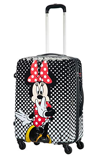 American Tourister Disney Legends Spinner M Maleta Infantil, 65 cm, 62.5 L, Multicolor (Minnie Mouse Polka Dot)