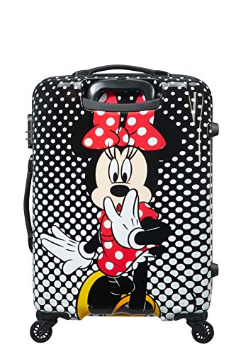 American Tourister Disney Legends Spinner M Maleta Infantil, 65 cm, 62.5 L, Multicolor (Minnie Mouse Polka Dot)