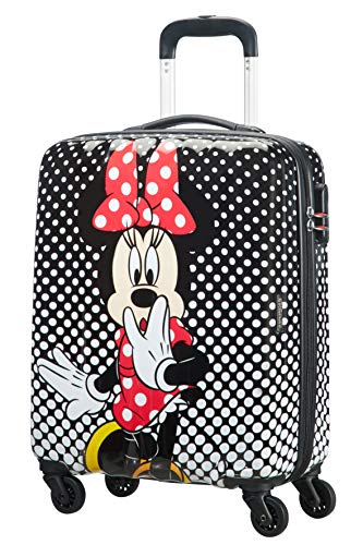 American Tourister Disney Legends Spinner S Equipaje de Mano Infantil, 55 cm, 36 L, Multicolor (Minnie Mouse Polka Dot) American Tourister Disney Legends Spinner S Equipaje de Mano Infantil, 55 cm, 36 L, Multicolor (Minnie Mouse Polka Dot)