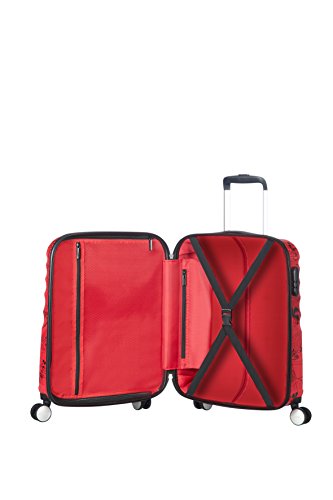 American Tourister Disney Wavebreaker - Maleta Infantil, Spinner S (55 cm - 36 L), Multicolor (Mickey Comics Red) American Tourister Disney Wavebreaker - Maleta Infantil, Spinner S (55 cm - 36 L), Multicolor (Mickey Comics Red)